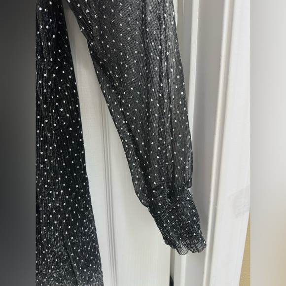 EVANS Womens Black Lined Elastic Cuffs
Long Sleeve Round Neck Tunic Top Plus 14 - Picture 6 of 8